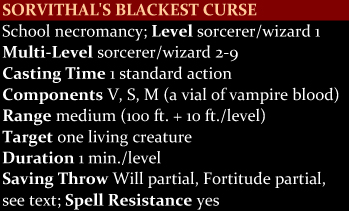 Sorvithal's Blackest Curse